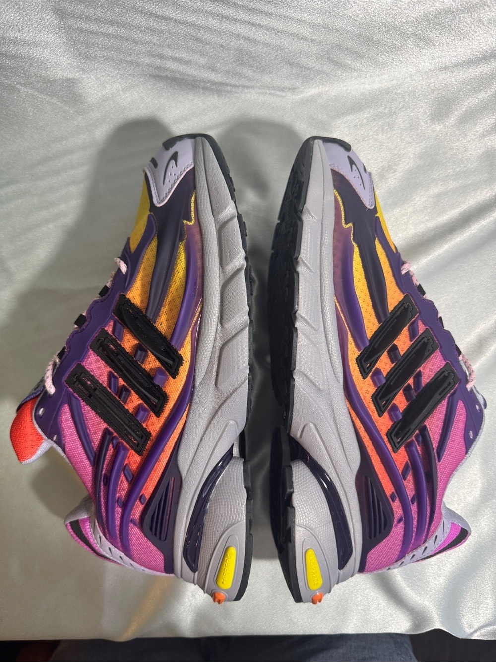 Pharrell x adidas Adistar Jellyfish sneakers-vibrant purple/yellow/pink🔥New! - Picture 13 of 13